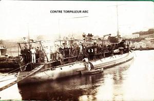 CONTRE TORPILLEUR L'ARC